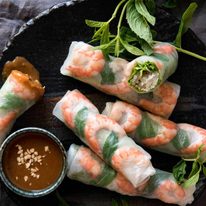 Jam packed with fresh, bright flavours, learn how to make Vietnamese Rice Paper Rolls with an easy to follow video tutorial and step by step photos. Served with an addictive Vietnamese Peanut Dipping Sauce! dev.recipetineats.com