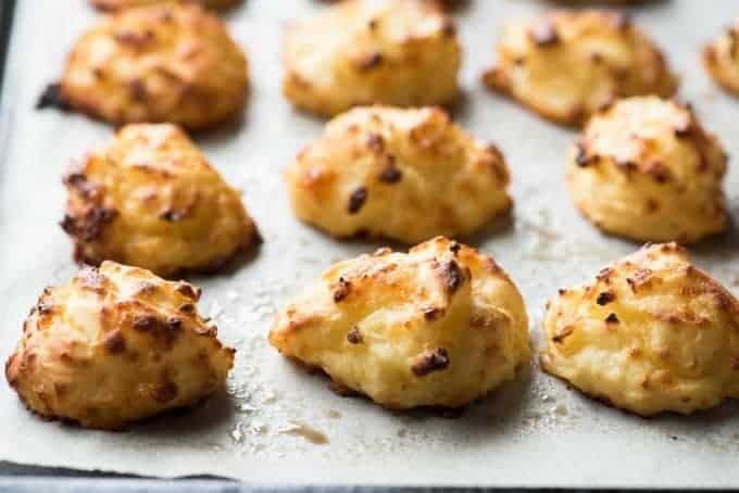 Leftover Mashed Potato Bites made from scraps