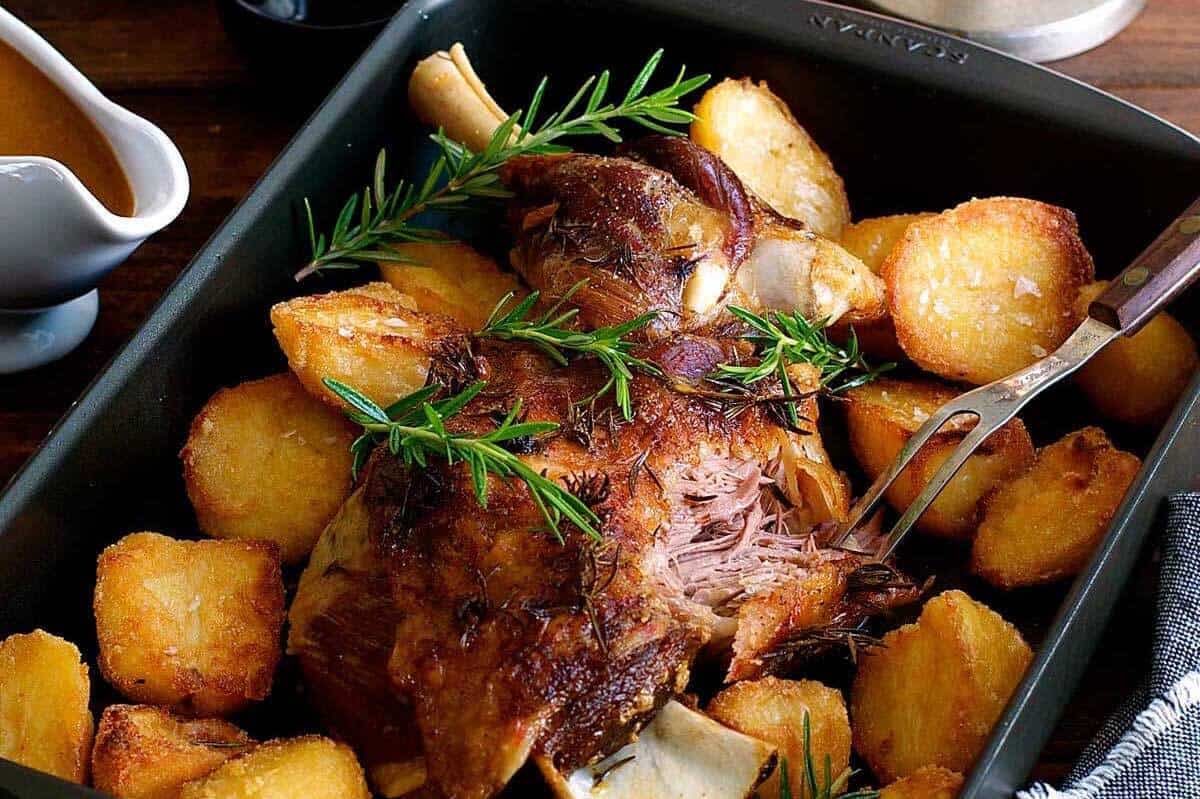 Slow Roasted Lamb Shoulder recipetineats.com
