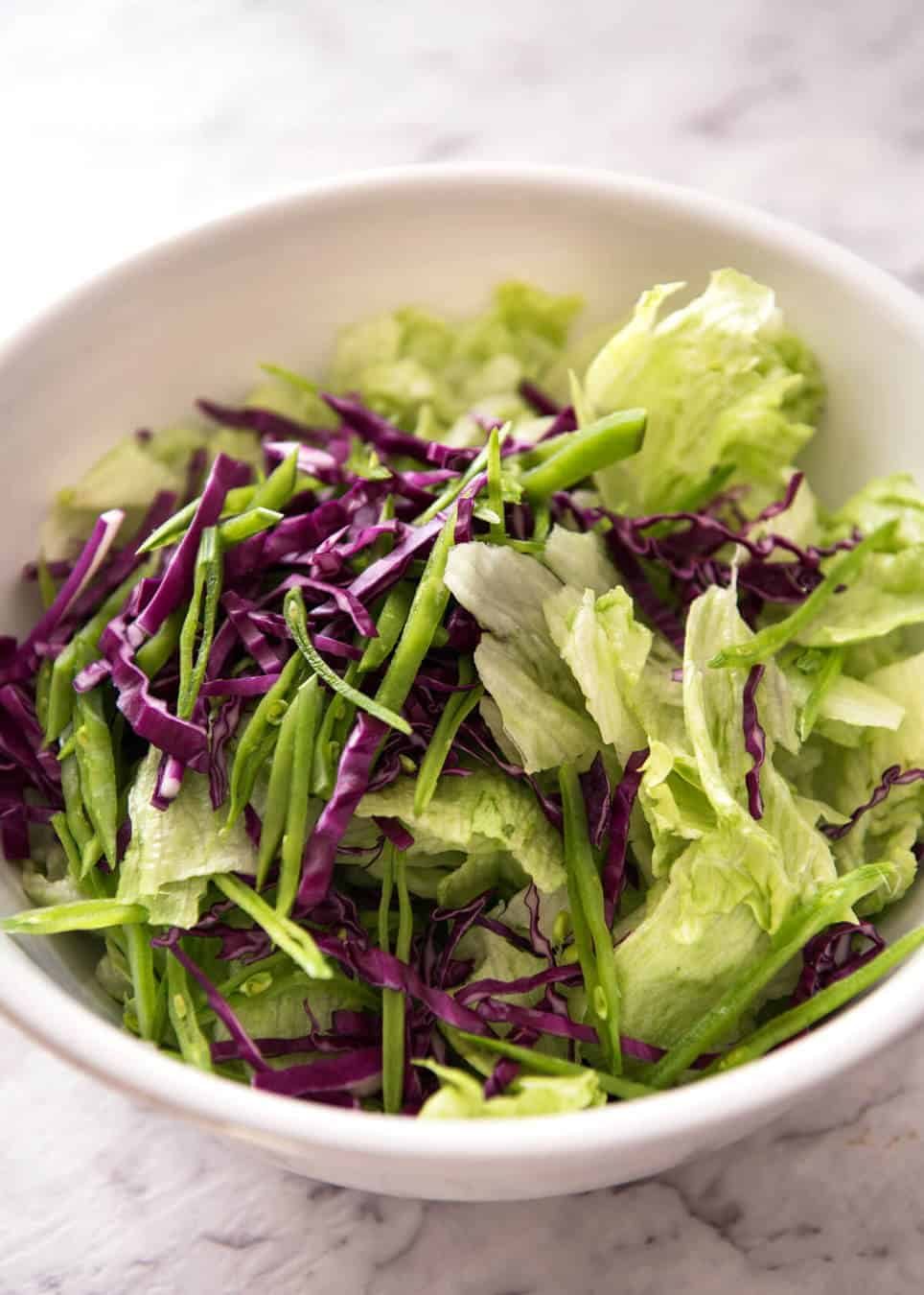 Iceberg Lettuce Salad with Dill dev.recipetineats.com