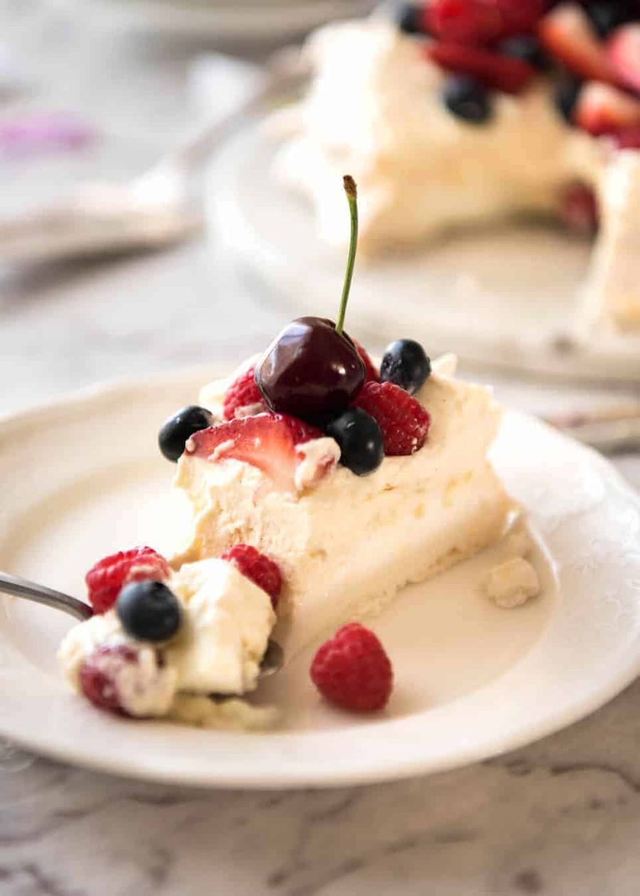 Classic Pavlova recipe with easy to follow tips that make all the difference for a perfect Pav, every time! dev.recipetineats.com