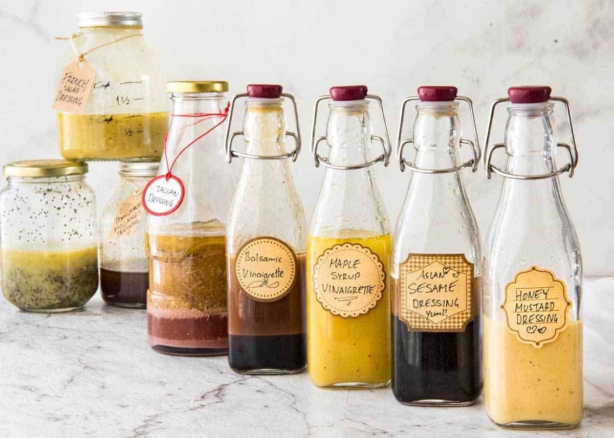 Easy Salad Dressing Recipes - Long Shelf Life, Ready To Use dev.recipetineats.com