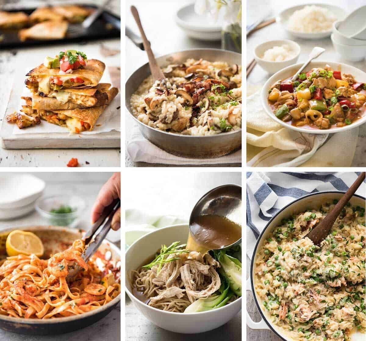Fridge Forage - Quick dinner recipes you can make using whatever is in our fridge right now! dev.recipetineats.com