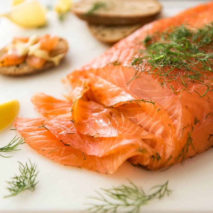 Homemade Cured Salmon Gravlax is arguably the easiest luxury food to make at home at a fraction of the cost of store bought! dev.recipetineats.com