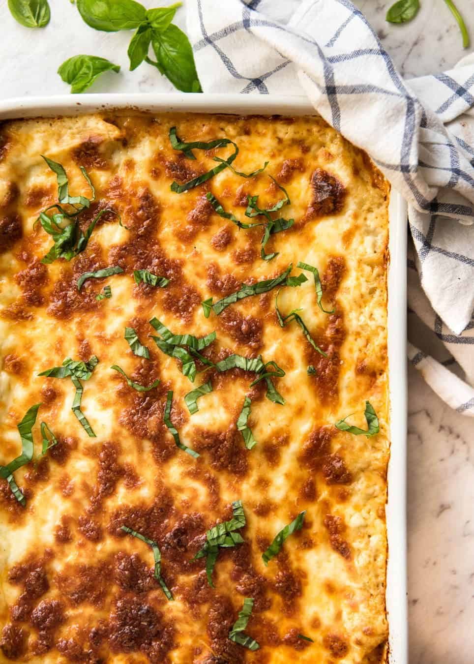 A homemade Lasagna is a thing of beauty! This is a traditional Italian Lasagna, made with a Bolognese Ragu and cheese sauce / b&eacute;chamel sauce. No ricotta in sight! recipetineats.com