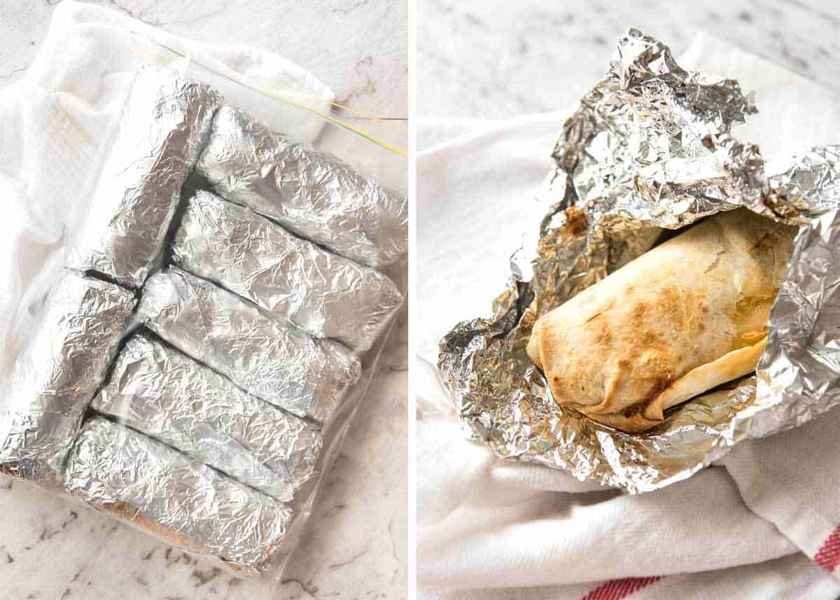 A great everyday Beef Burrito, made with super tasty seasoned beef filling. Fresh and freezable versions! dev.recipetineats.com