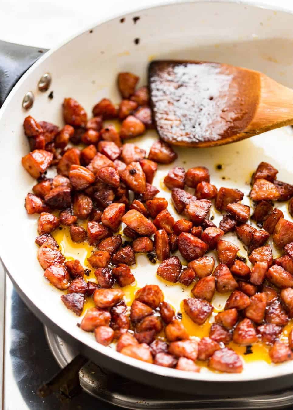 I call this a PIG OUT Salsa. Sensible people would call it an Chorizo, Black Bean and Corn Salsa. :) dev.recipetineats.com