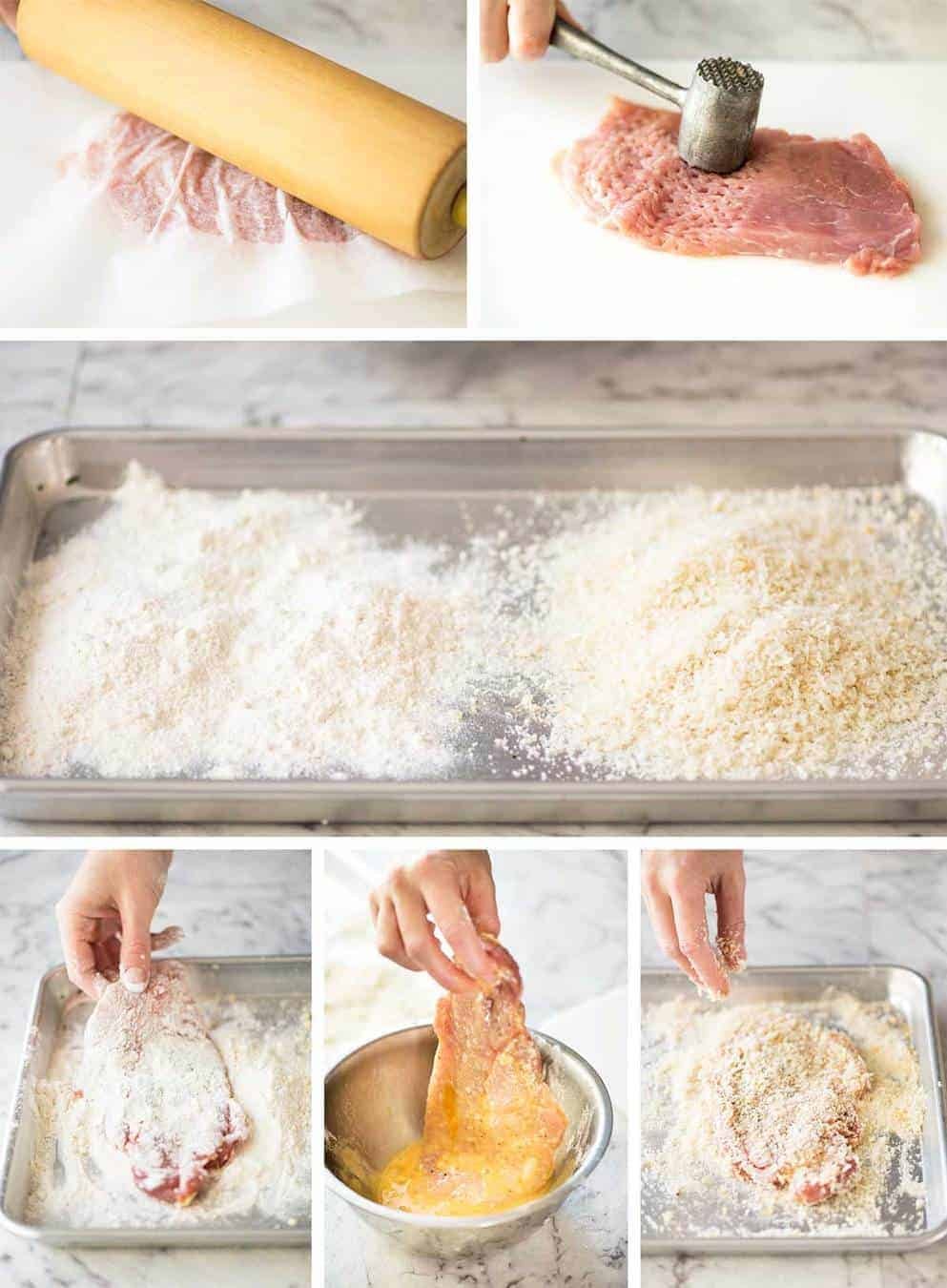 There is nothing quite like a freshly made schnitzel. Extra crunchy and golden, make this with pork, chicken, veal or turkey. dev.recipetineats.com