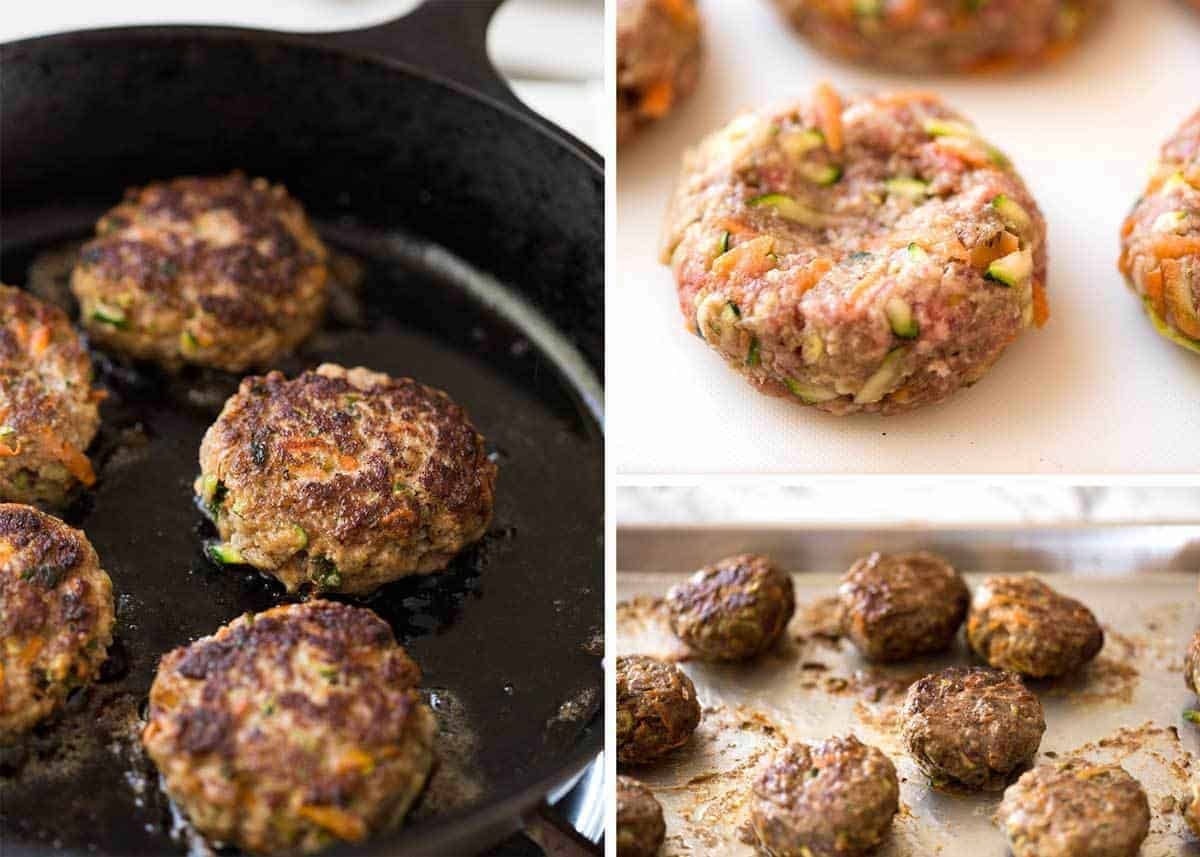 This is how to make plump, juicy, extra tasty rissoles with hidden veggies! dev.recipetineats.com