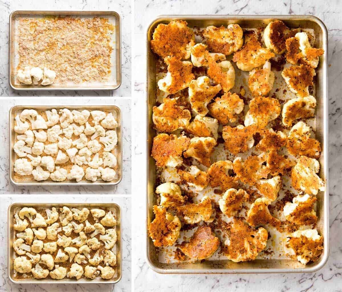 Try this Roasted Parmesan Crusted Cauliflower for dinner tonight! Serve it as a side or as a main meal, or how about as a&nbsp;healthy, low carb snack at a gathering? It's&nbsp;quick, easy and off-the-charts delicious! recipetineats.com