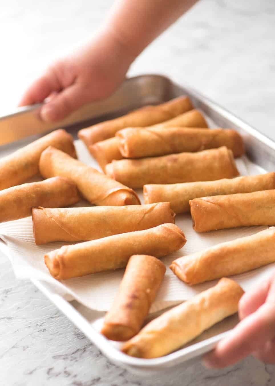 You've never really had a Spring Roll until you've tried homemade ones. With the quick video tutorial, you'll master it in no time! dev.recipetineats.com