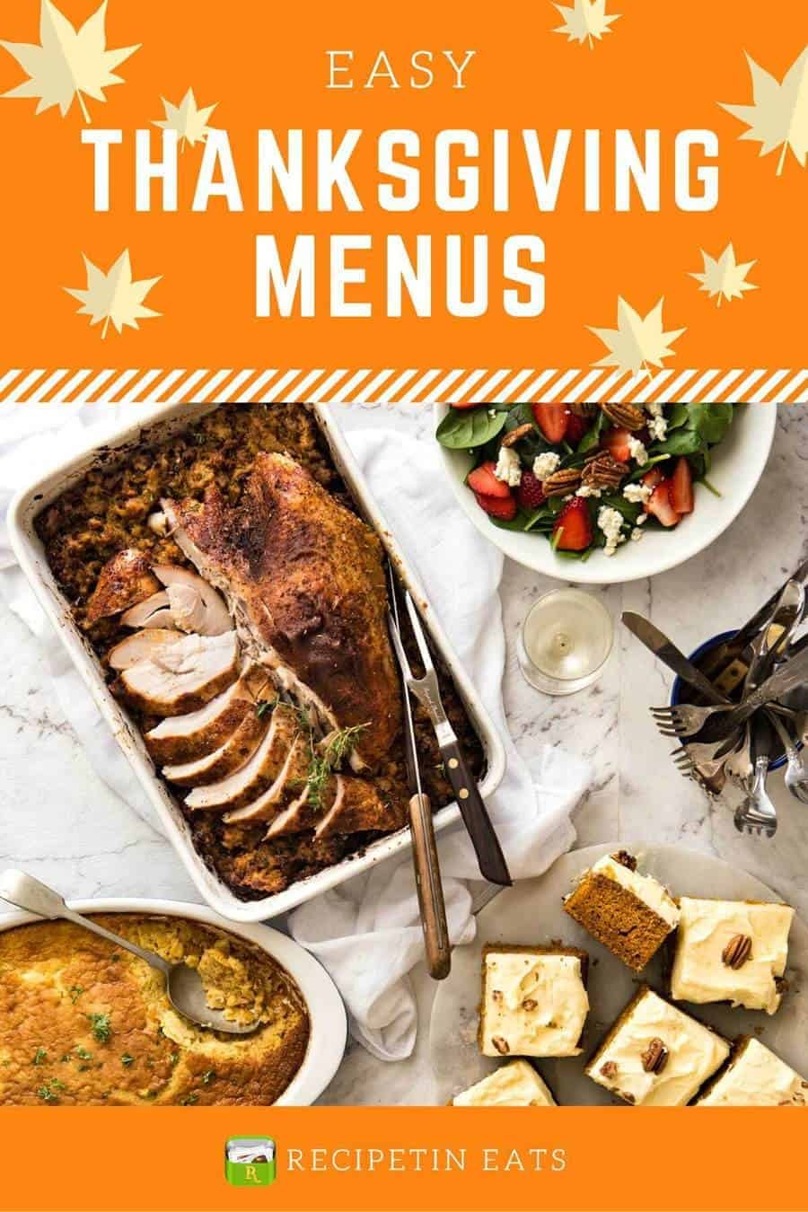 Easy Thanksgiving Menus dev.recipetineats.com