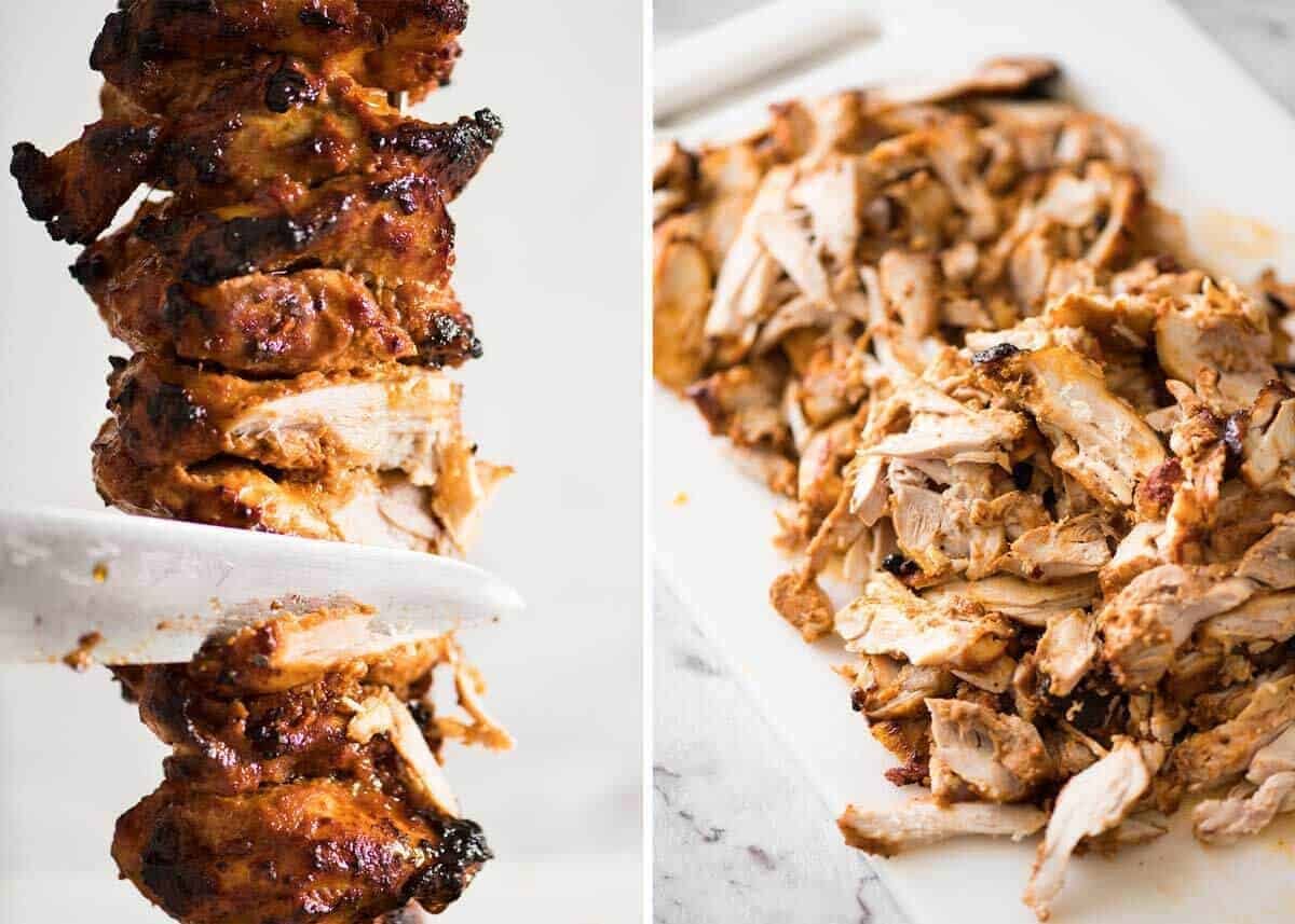 Homemade Chicken Doner Kebab - the better version of the midnight post-pub kebab runs! dev.recipetineats.com