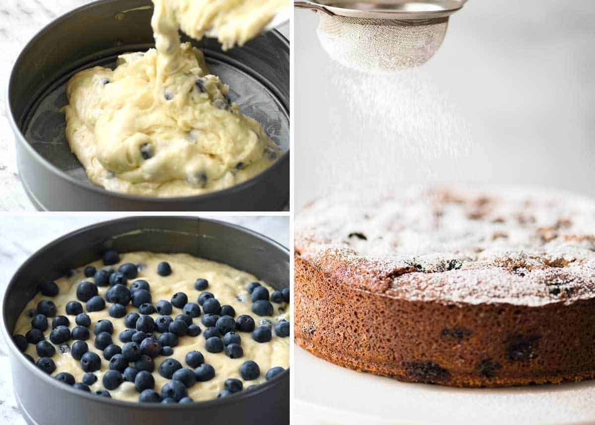 A lovely Blueberry Lemon Yoghurt Cake that's incredibly moist and astonishingly quick to make. dev.recipetineats.com