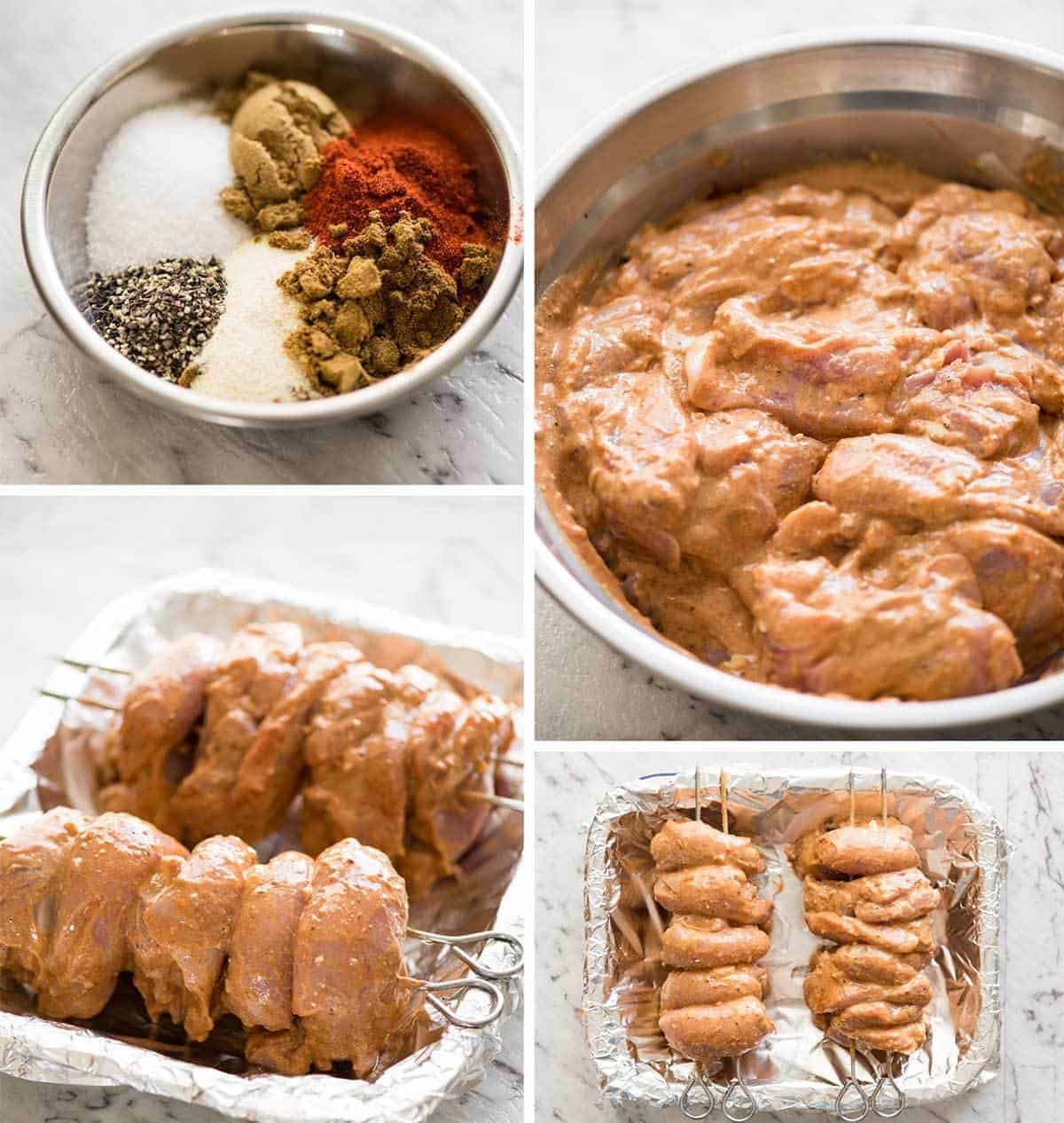 How to make Homemade Chicken Doner Kebab dev.recipetineats.com