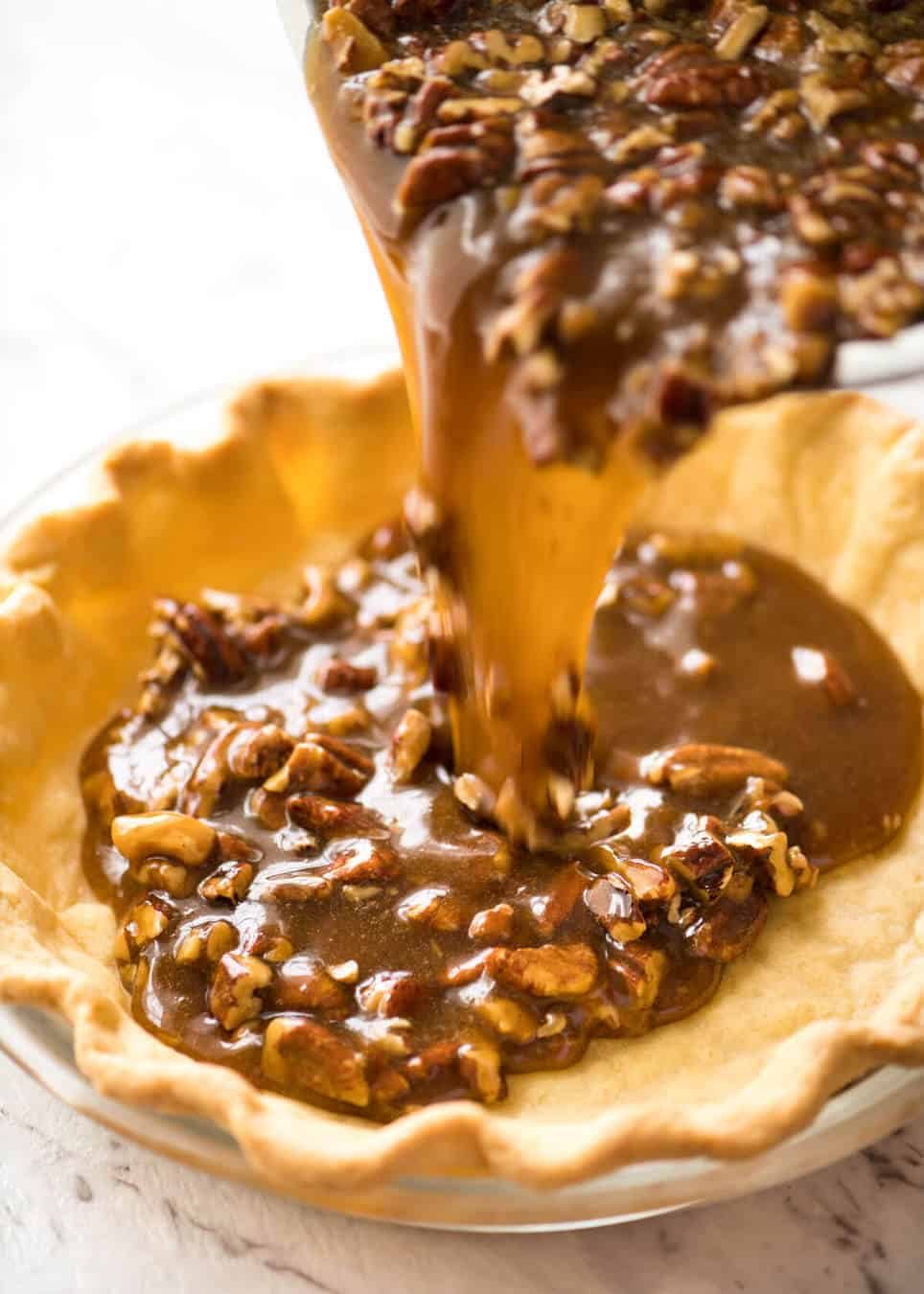 How to make Pecan Pie Filling dev.recipetineats.com