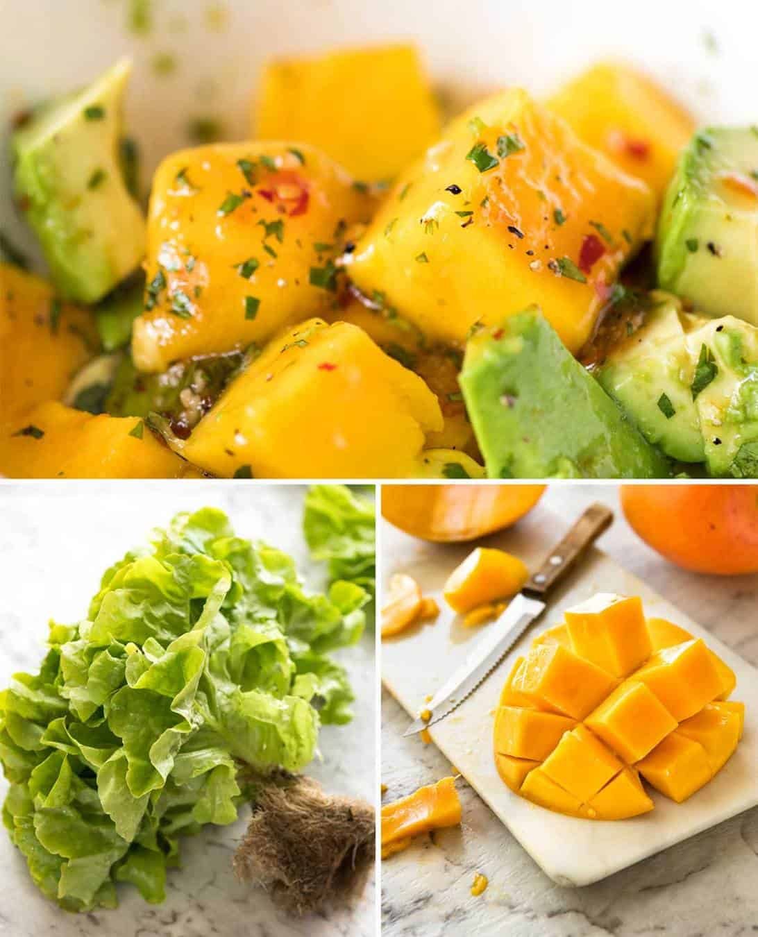 Avocado and Mango Salad dev.recipetineats.com