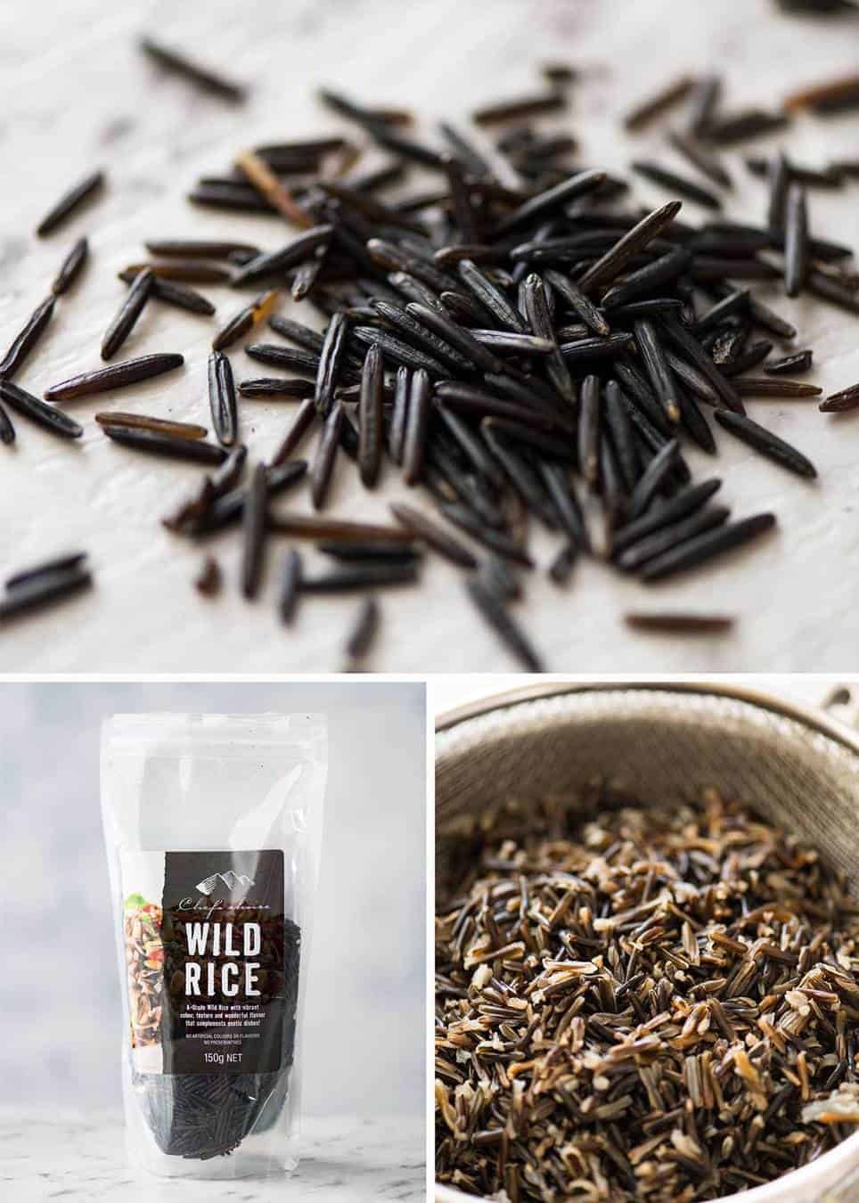 Wild Rice is actually a grain, not rice. It tastes nuttier and toasted, much more flavour than rice! dev.recipetineats.com