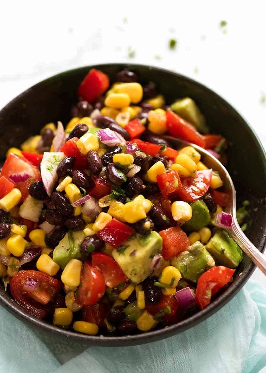 Close up of Cowboy Salad
