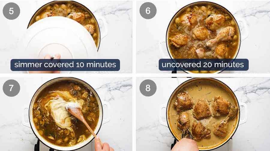 How to make Chicken Fricass&eacute;e