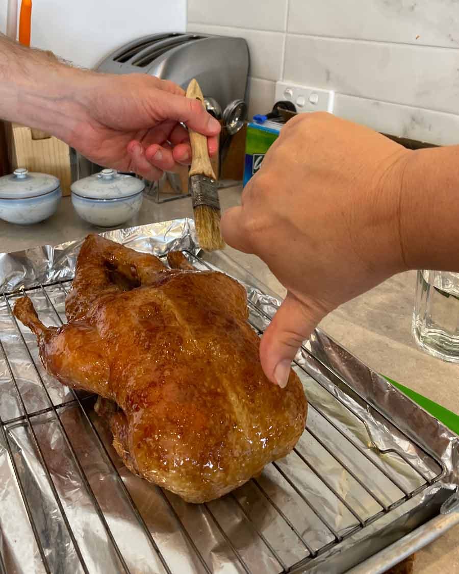 Roast duck testing