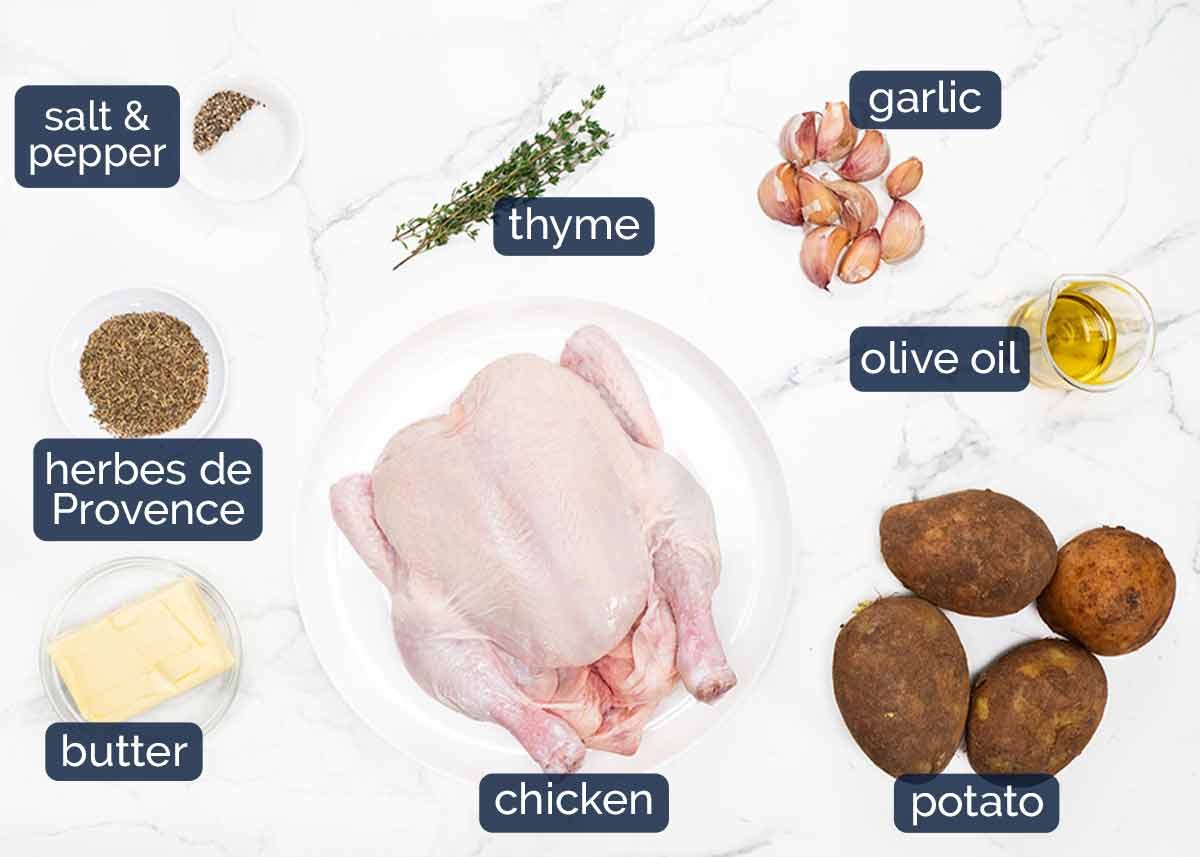 Poulet R&ocirc;ti - Ingredients