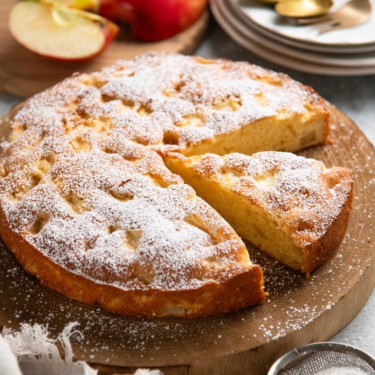 French apple cake