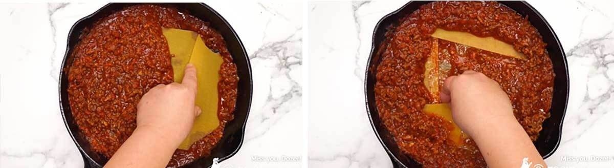 How to make One Pot Lasagna