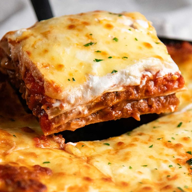 One pot lasagna - complete with layers!