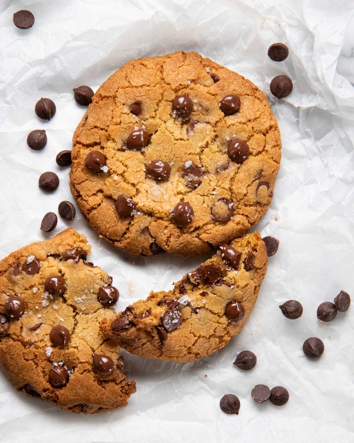 Single Serve Chocolate Chip Cookie