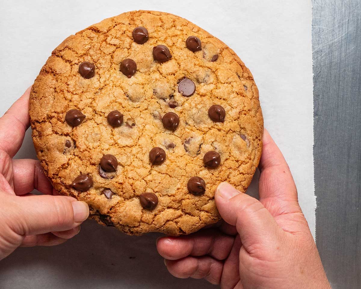 Single Serve Chocolate Chip Cookie