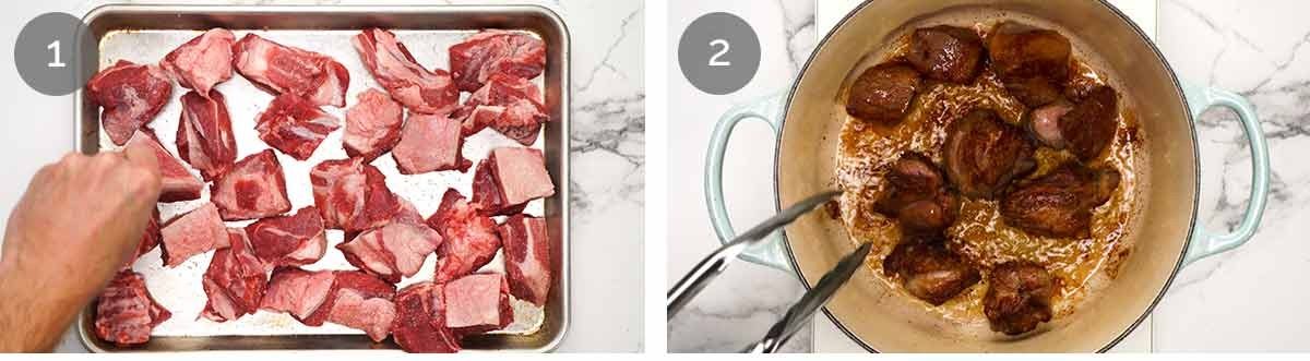 Lamb Navarin Steps